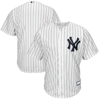 mens white new york yankees big and tall replica team jerse